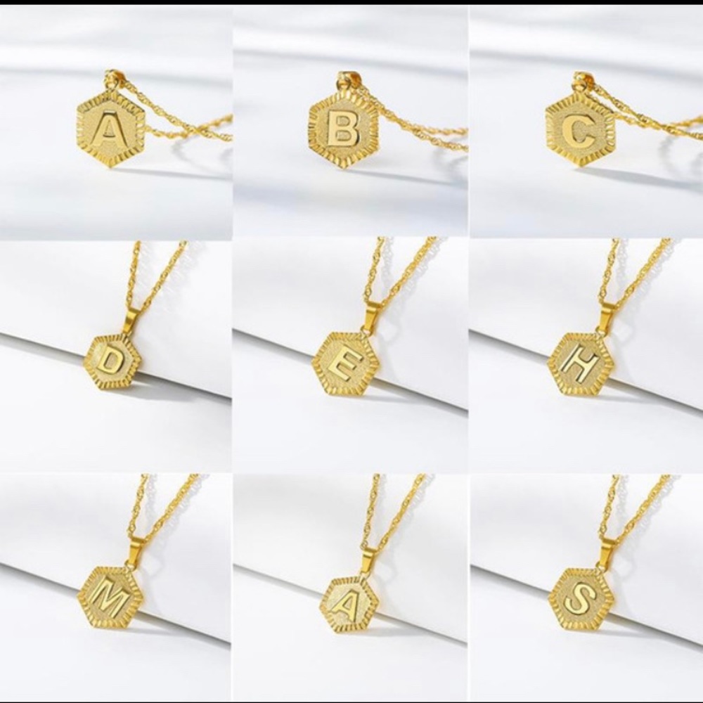 Initial Women Anklets Chains